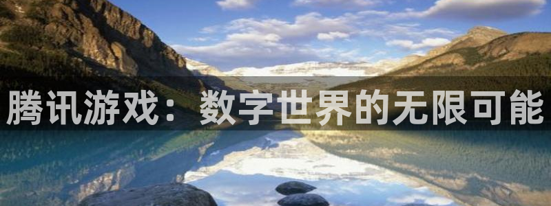 db电竞子书店：腾讯游戏：数字世界的无限可能