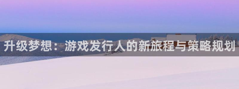 db电竞子文化是干什么的：升级梦想：游戏发行人的新旅程与策略规划